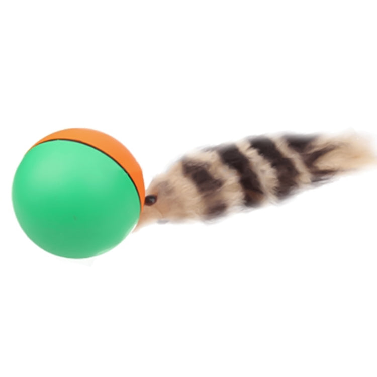 Small Motorized Rolling Chaser Ball Toy for Dog / Cat / Pet / Kid, Random Color Delivery, Small Motorized