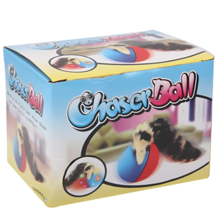 Motorized Rolling Chaser Ball Toy for Dog / Cat / Pet / Kid, Random Color Delivery, Motorized
