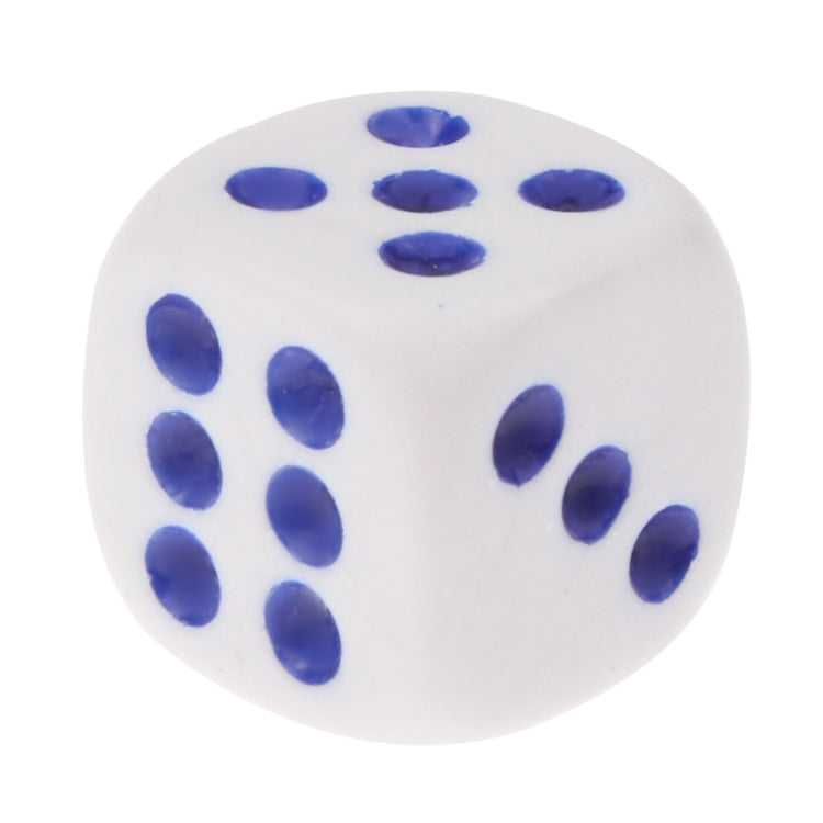 10 PCS Gaming Dice Set for Leisure Time Playing, Size: 15mm x 15mm x 15mm