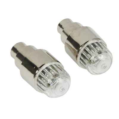 2 pcs Motion Activated LED Tire Colorful Lights for Bikes and Cars Valve Cap