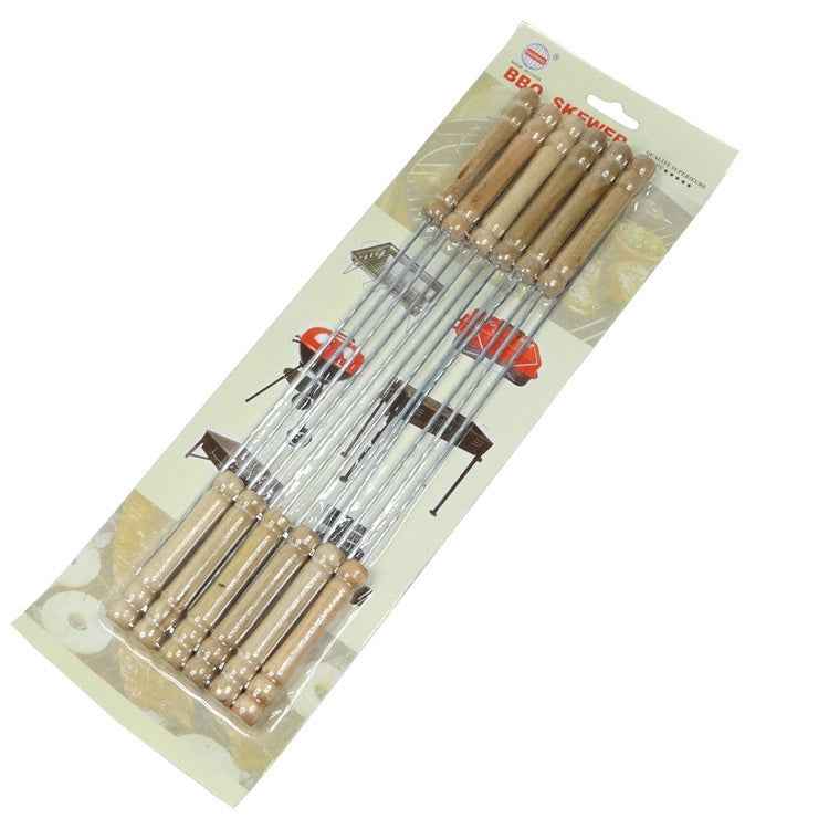 12 PCS Outdoor Camping Barbecue Needles, Length: 30cm