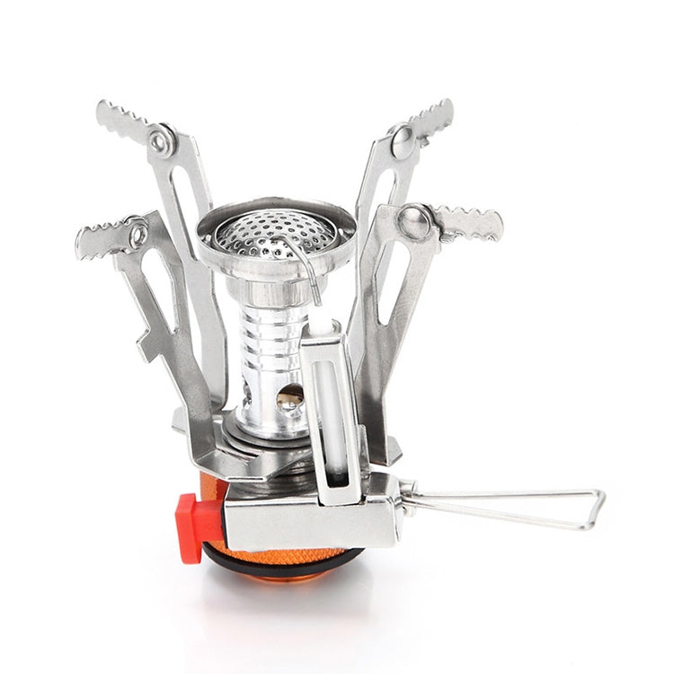 Outdoor Portable Ultra Mini Stainless Steel Gas Stove, Mini Stainless