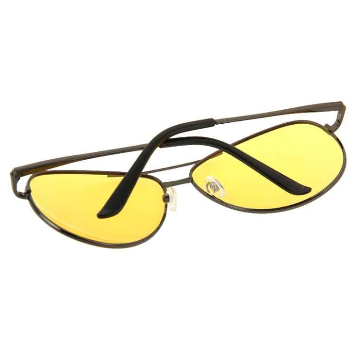 Frog Mirror UV 400 Yellow Lens Night Vision Polarized Eyeglasses, Frog Mirror Polarized Eyeglasses