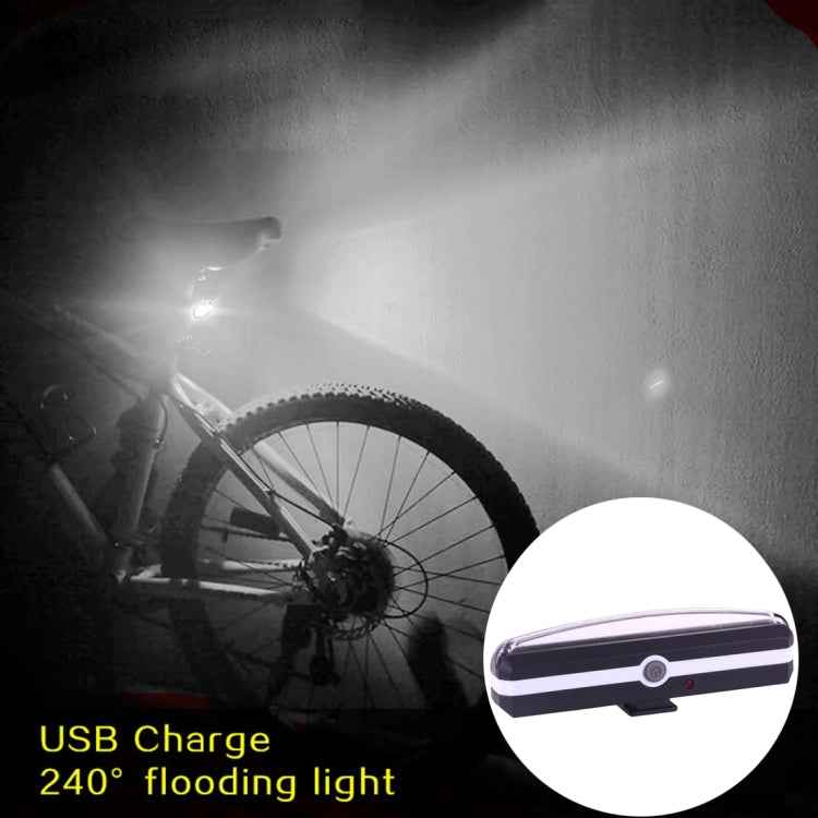 RPL-2266 5-mode 100LM USB Rechargeable Bicycle COB LED Taillights