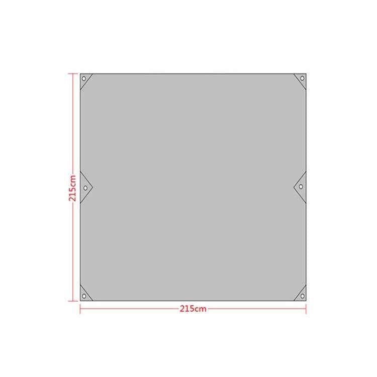 Waterproof Oxford Cloth 420D Oxford Material Camping Picnic Beach Tent Roof Tarp (Size: 215x215cm)