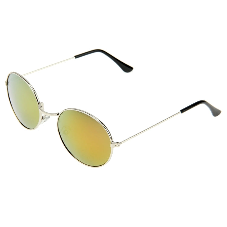 Oval Retro UV400 UV Protection Metal Frame AC Lens Sunglasses, S-OG-1410G, S-OG-1410J, S-OG-1410L, S-OG-1410R, S-OG-1410W