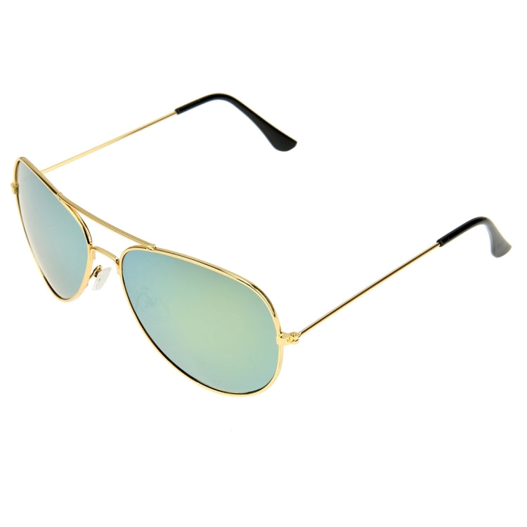 UV400 UV Protection Metal Frame AC Lens Frog Mirror Eyeglasses Sunglasses, S-OG-1411G, S-OG-1411J, S-OG-1411L, S-OG-1411R, S-OG-1411W