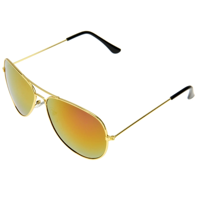 UV400 UV Protection Metal Frame AC Lens Frog Mirror Eyeglasses Sunglasses
