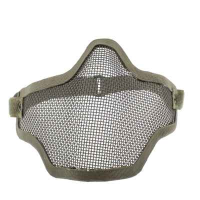 Half Face Net Mesh Style Protection Mask with Elastic Strap
