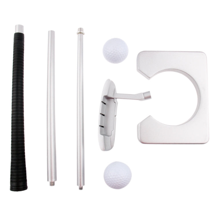 Executive Travel Indoor Golf Wooden Club Putter Kit, Golf Club Kit