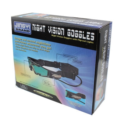 Night Vision Goggles with Flip-out Blue LED Lights, Night Vision Goggles
