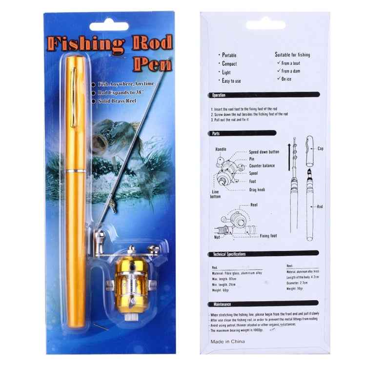 Pen Style Fishing Rod