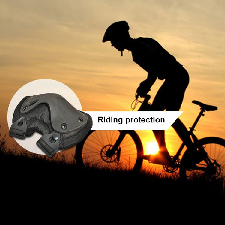 Unique X-shaped Couples Hatch XTAK Knee and Elbow Pads Protective Gear, Pads Protective Gear(Black)