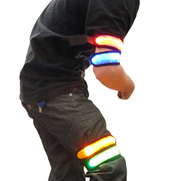 Battery Power Glow Stick Clip-on Marker Polymer Strip LED Light Flashlight, LED Magenta, LED Green, LED Orange