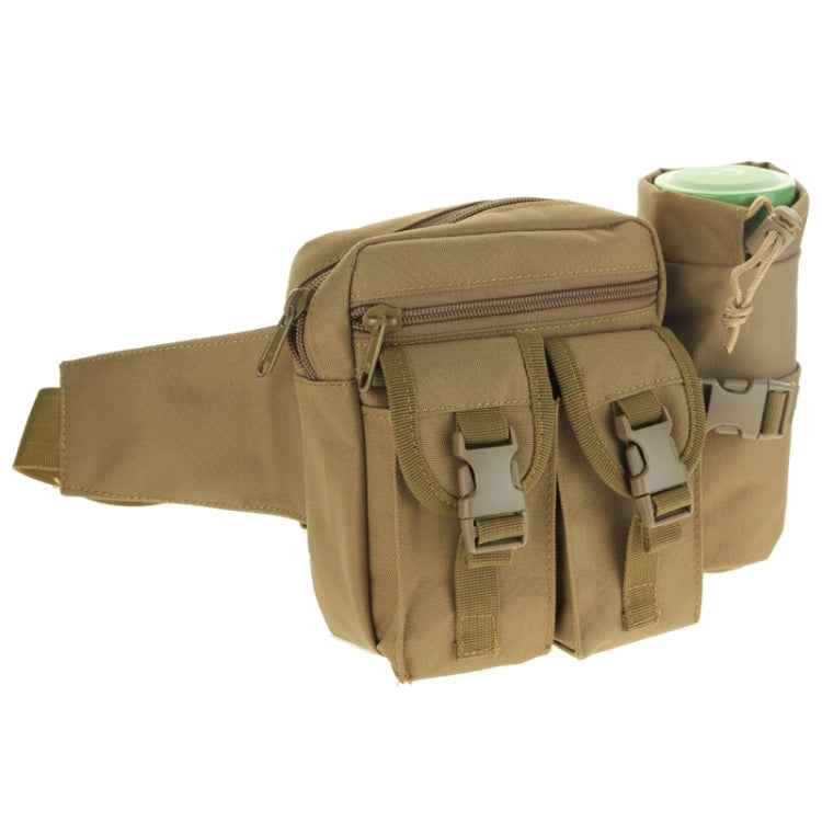 Outdoor Waist Bag with Water Bottle Pouch