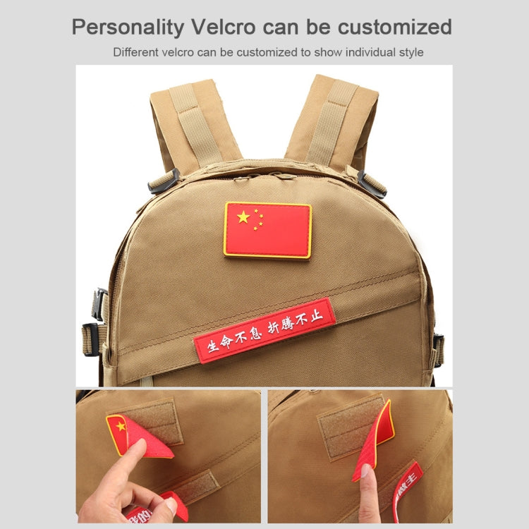 3D Field Outdoor Molle Rucksack Backpack Camping Hiking Bag, 600D Oxford Cloth