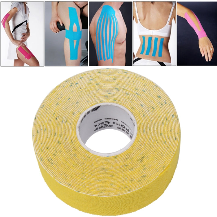 Waterproof Kinesiology Tape Sports Muscles Care Therapeutic Bandage, Size: 5m(L) x 2.5cm(W), Size: 5m x 2.5cm