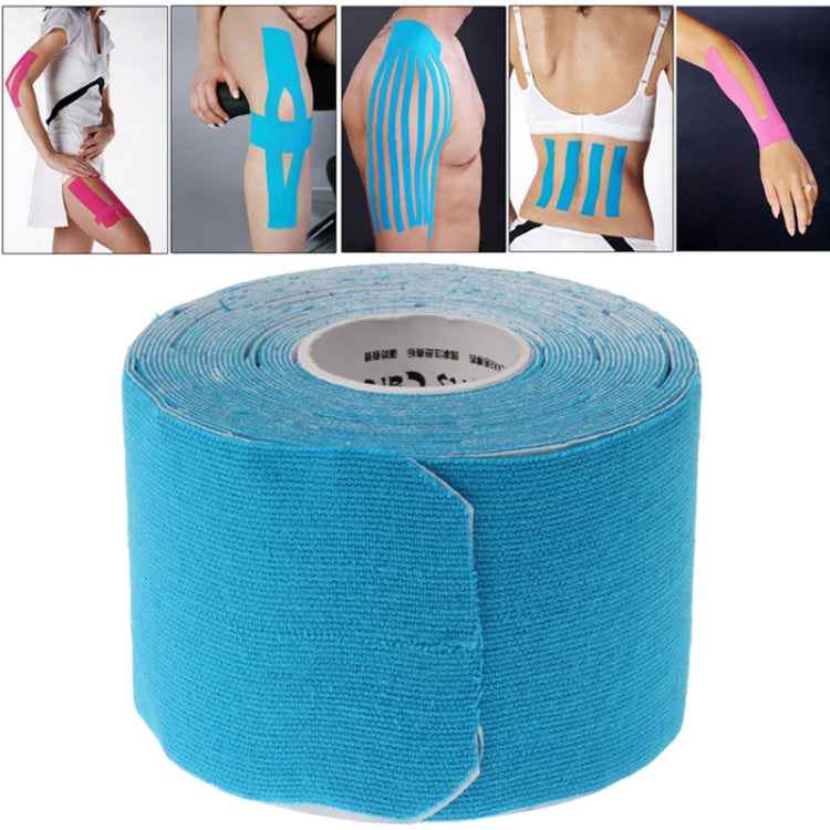 Subsection Waterproof Kinesiology Tape Sports Muscles Care Therapeutic Bandage (2.5cm x 5m), Size: 2.5m x 2.5cm