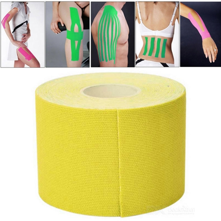 5M Waterproof Sports Tape Sports Muscles Care Therapeutic Bandage, Width: 5cm, Size: 5mx5cm, Size: 5m x 5cm Purple