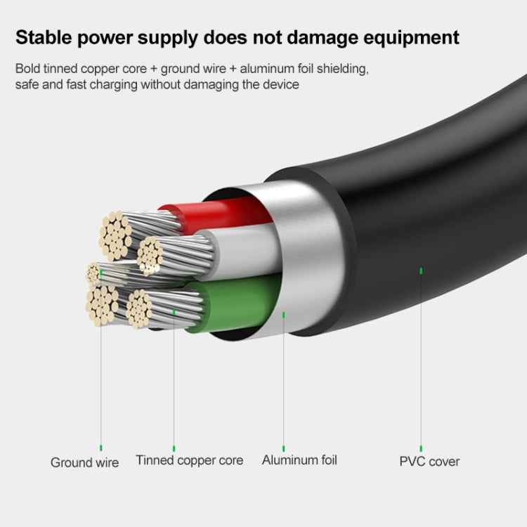 2 in 1 USB 2.0 Male to Mini 5pin Male + USB Male Cable, Length: 80 cm