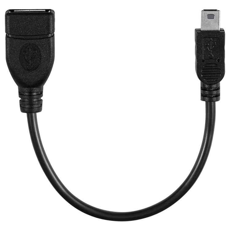 Mini 5-pin USB to USB 2.0 AF OTG Adapter Cable
