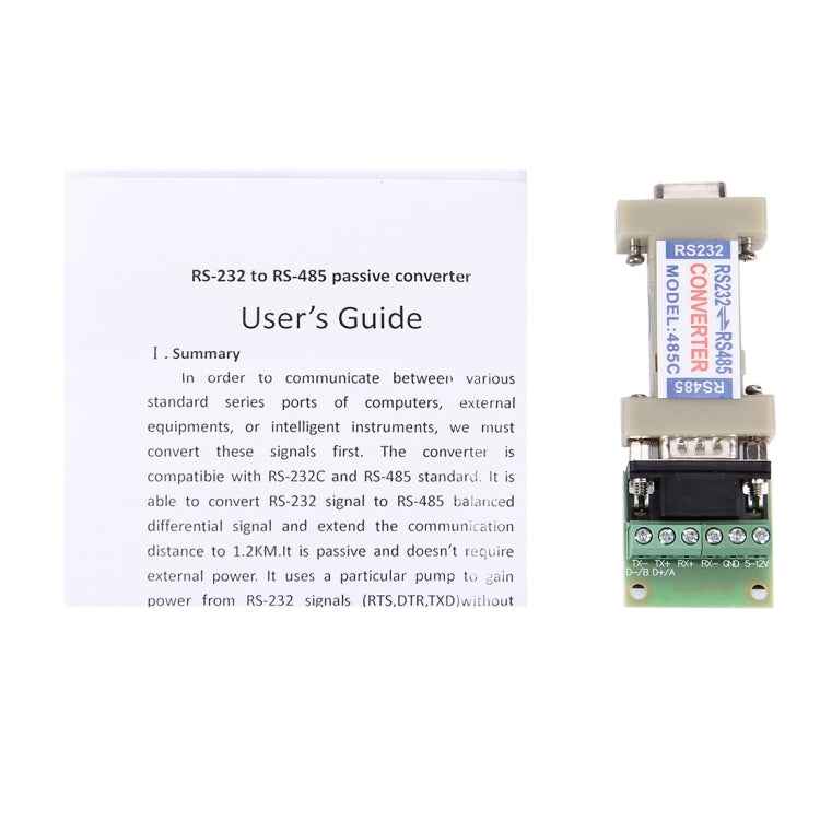 RS232 to RS485 Communication Drivers & Converters