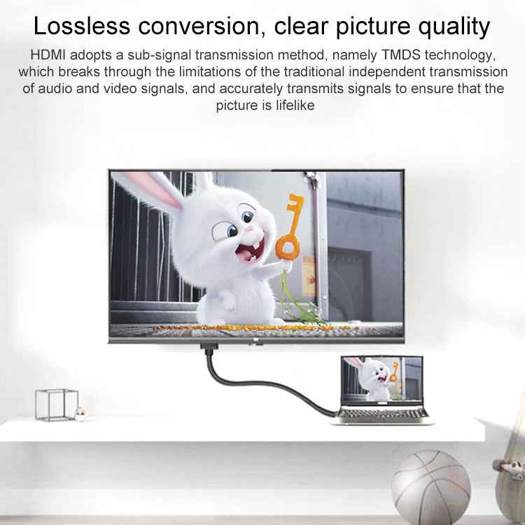 Gold Plated Mini HDMI Male to HDMI 19 Pin Female Adapter