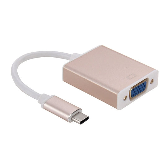 USB-C / Type-C 3.1 to VGA Multi-display Adapter Cable,Cable Length: About 10cm