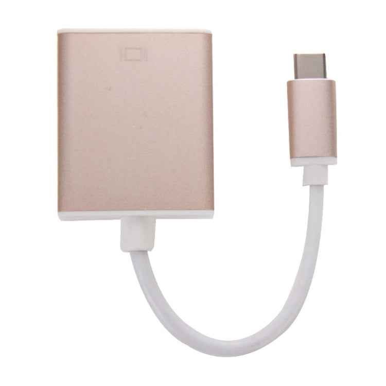 USB-C / Type-C 3.1 to VGA Multi-display Adapter Cable,Cable Length: About 10cm