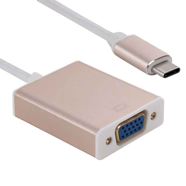 USB-C / Type-C 3.1 to VGA Multi-display Adapter Cable,Cable Length: About 10cm