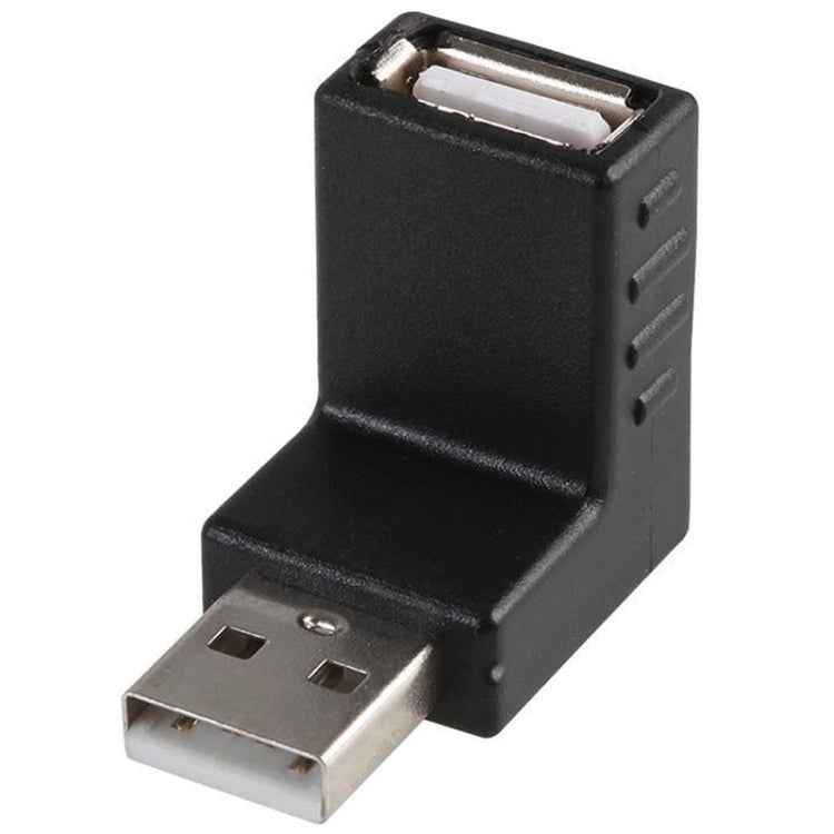 USB 2.0 AM to AF Adapter with 90 Degree Angle