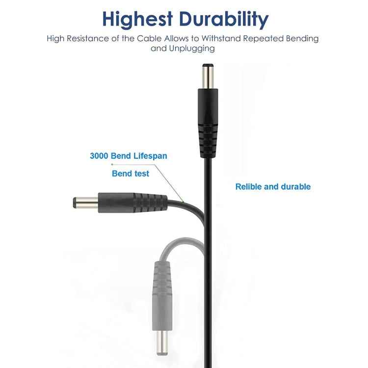 USB DC Charging Cable, Length: 65cm