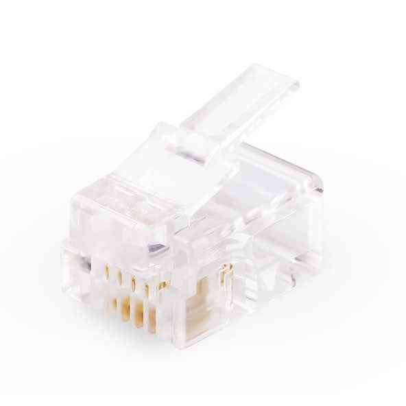 RJ11 Modular Plug Telephone Connector (1000pcs in one packaging, the price is for 1000pcs)