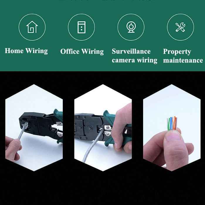 Multi Tool RJ45 RJ12 RJ11 Wire Cable Crimper Crimp PC Network Hand Tools