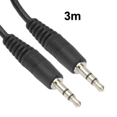 Aux cable, 3.5mm Male Mini Plug Stereo Audio Cable, 3m