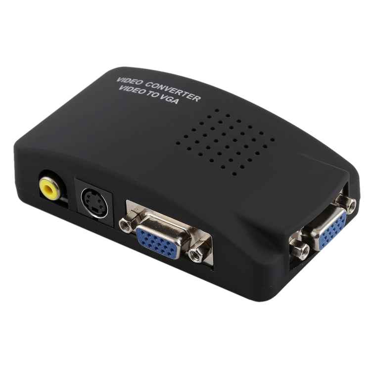 High Resolution (BNC) Video and S-Video to VGA Conversion