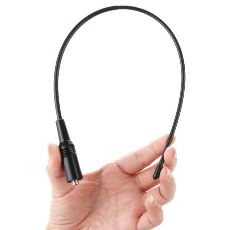 NAGOYA NA-771 144/430MHz Dual Band Flexible Spring Whip SMA-F Handheld Radio Antenna for Walkie Talkie, Antenna Length: 38cm