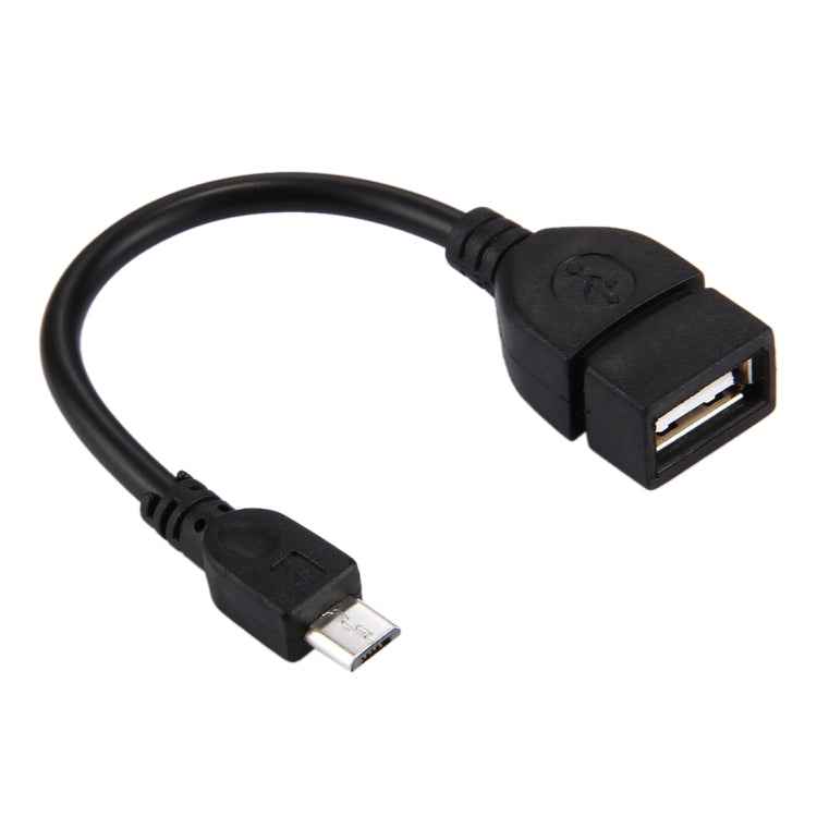 10cm USB A Female to Micro USB 5 Pin Male Adapter with OTG