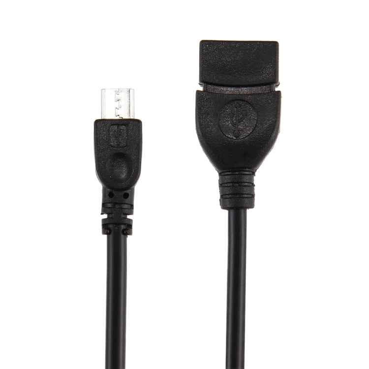 10cm USB A Female to Micro USB 5 Pin Male Adapter with OTG