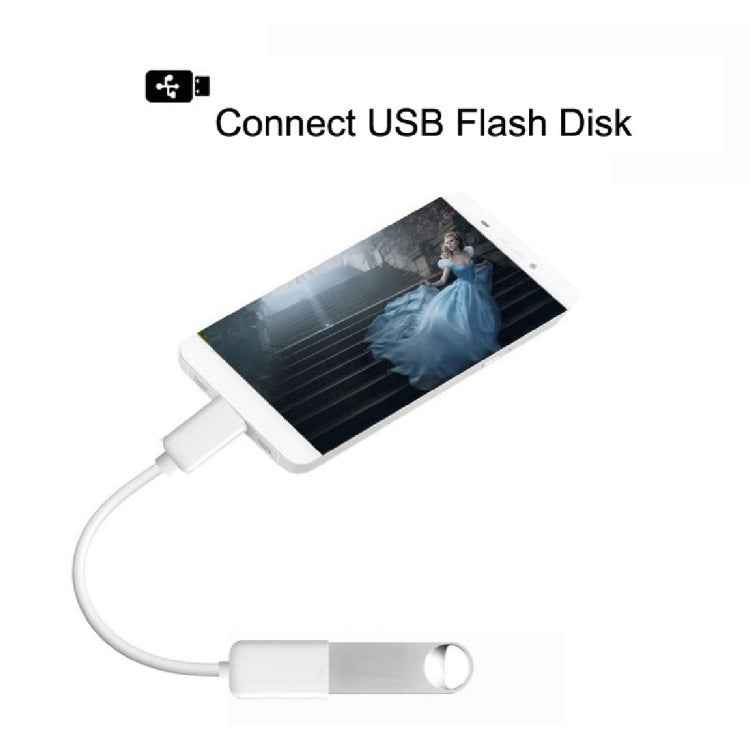 High Quality USB 2.0 AF to Micro USB 5 Pin Male Adapter Cable with OTG Function, Length: 15cm