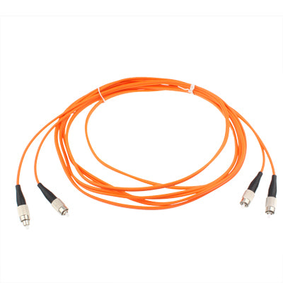 FC-FC Dual-Core Multi Mode Fiber Optic Jumper, Dual-Core Multi Mode