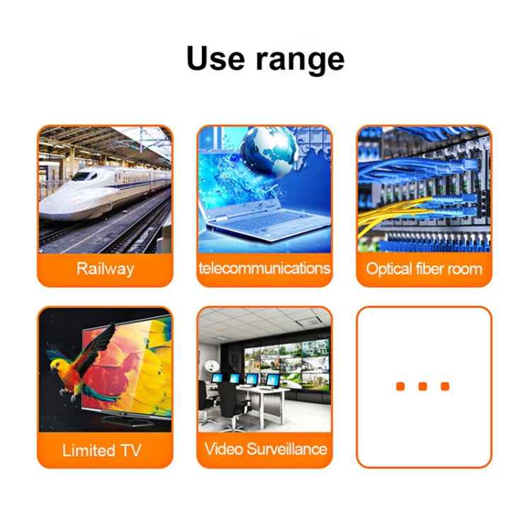 SC-SC Single-Core Multi Mode Fiber Optic Jumper,Length: 3m