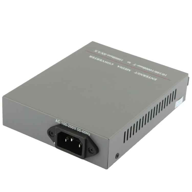 10/100/1000M Single mode Gigabit Adaptive Optical Transceiver