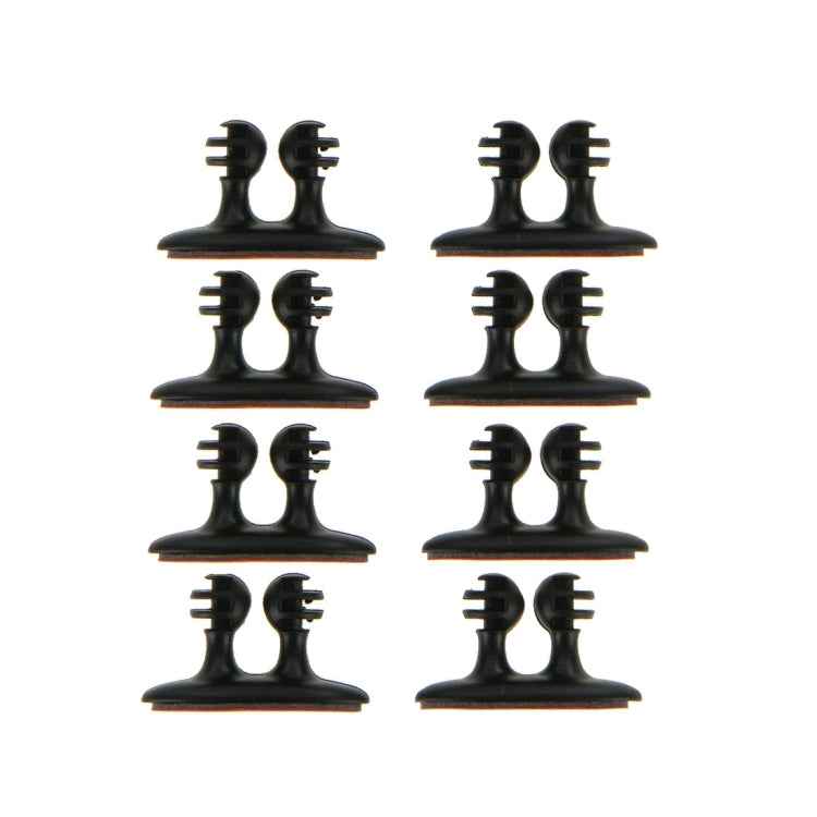 8 PCS DM-003 Car Cable Convenient Bundle Clip with Adhesive