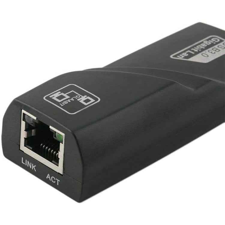 USB 3.0 10 / 100 / 1000Mbps Ethernet Adapter for Laptops, Plug and play