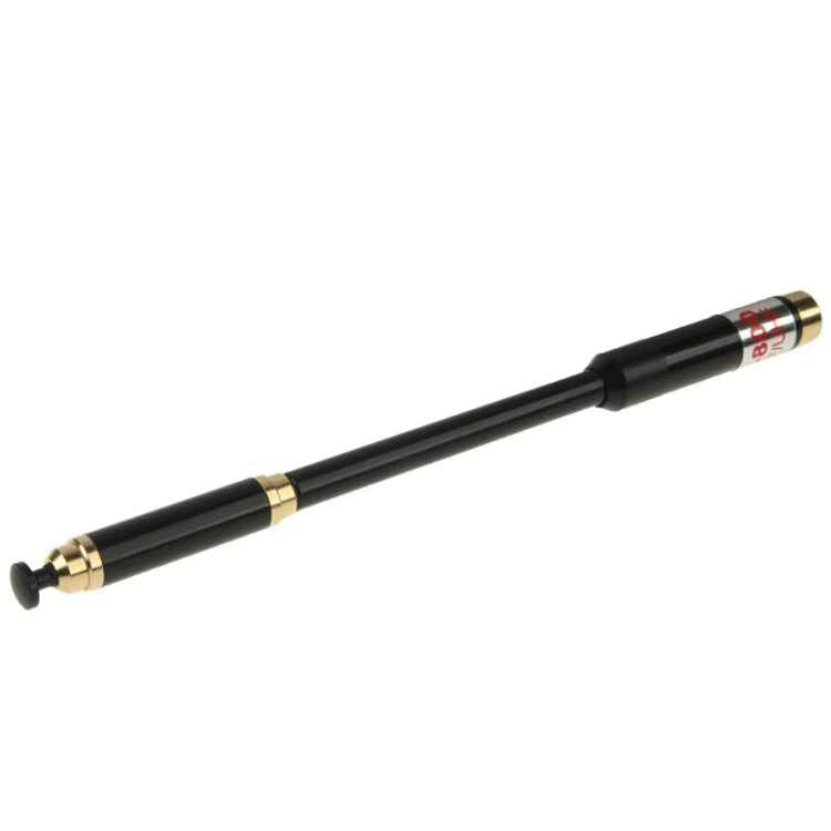 AL-800 Dual Band 144/430MHz High Gain SMA-F Telescopic Handheld Radio Dual Antenna for Walkie Talkie, Antenna Length: 22cm / 86cm