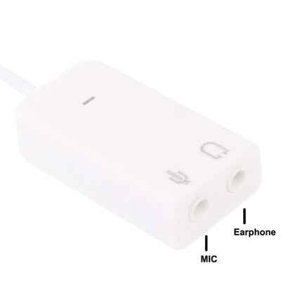 7.1 Channel USB 2.0 Sound Adapter, Plug and Play
