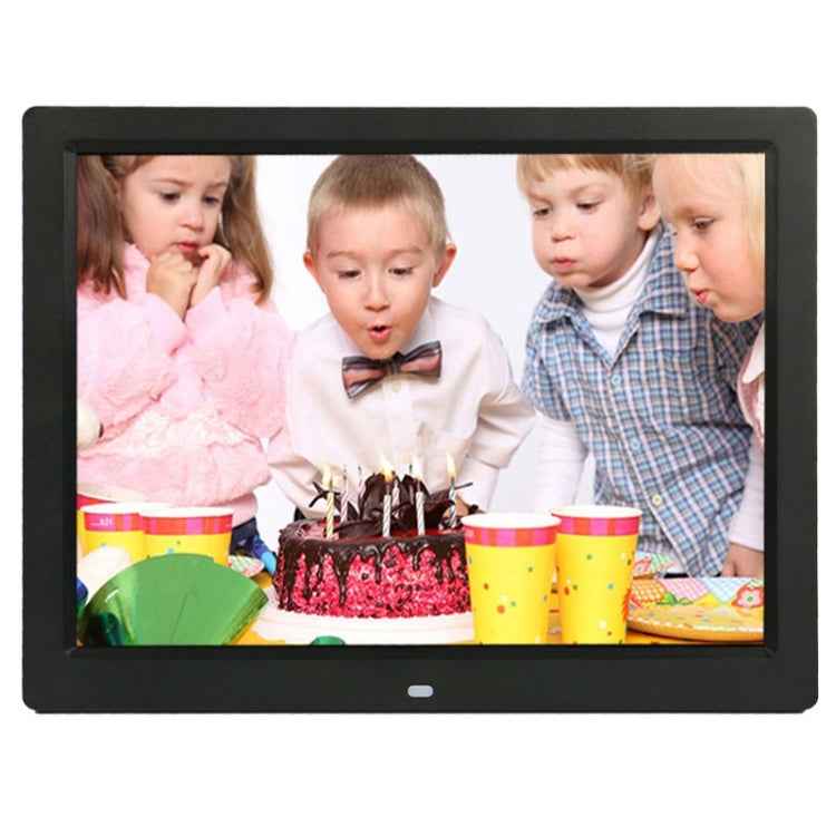 14 inch LED Display Multi-media Digital Photo Frame with Holder & Music & Movie Player, Support USB / SD / MS / MMC Card Input