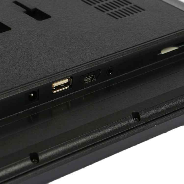 17 inch HD 1080P LED Display Multi-media Digital Photo Frame with Holder & Music & Movie Player, Support USB / SD / MS / MMC Card Input