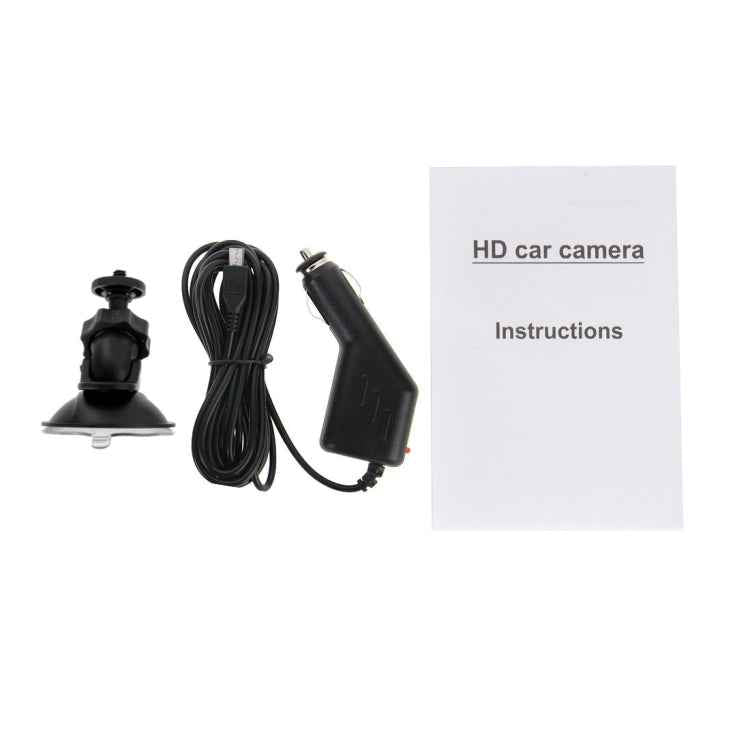 G200 720P VGA 2.4 inch LCD Screen Display Car DVR Recorder, 100 Degrees Wide Angle Viewing, Support Loop Recording / Motion Detection